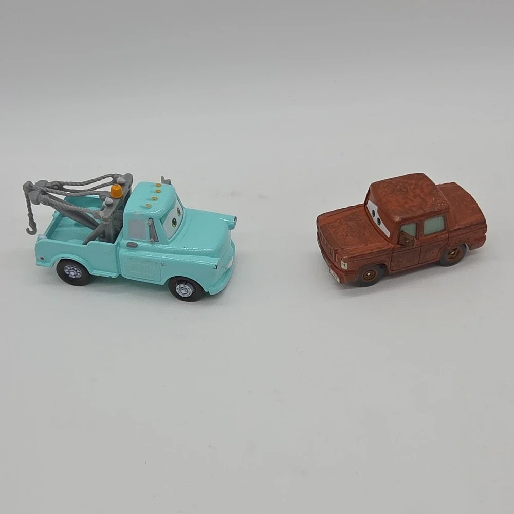 Lot 12 Disney Pixar Cars Diecast F430 Scruggs New Mater Sarge Luigi Guido Wingo
